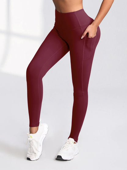 CHRLEISURE 2.0 Gym Leggings for Women – High-Waisted Fitness Activewear with Pockets for Running & Outdoors