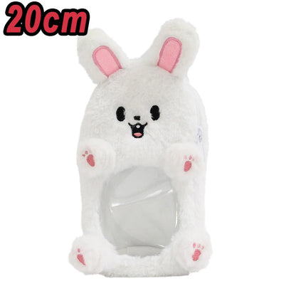 310style Skzoo Plush Pencil Case – Kawaii Kpop Stray Wolf Stuffed Animal Toy, Cartoon Plush Doll for Kids Gift