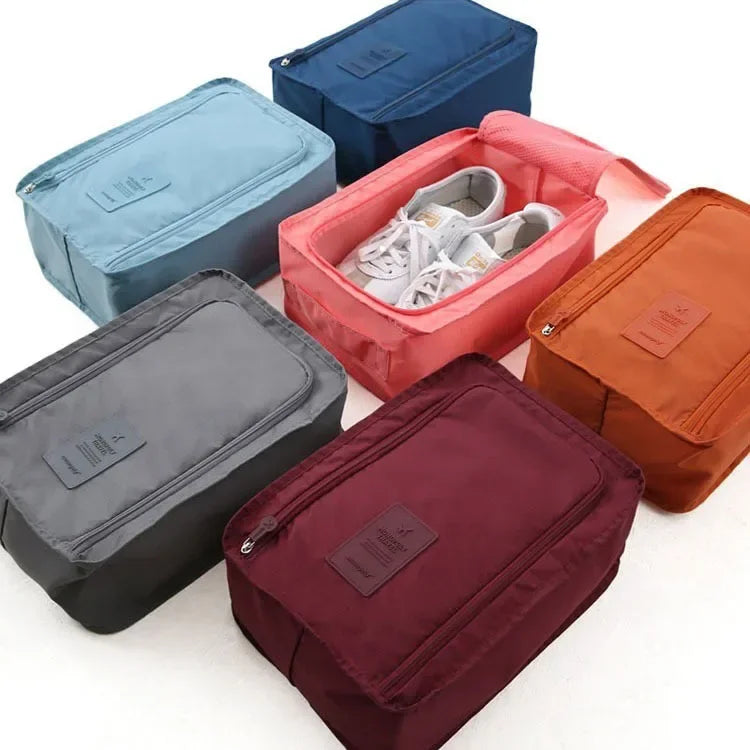 Multifunctional Waterproof Travel Bag – Portable Nylon Organizer for Shoes, Clothing, and Storage Pouch