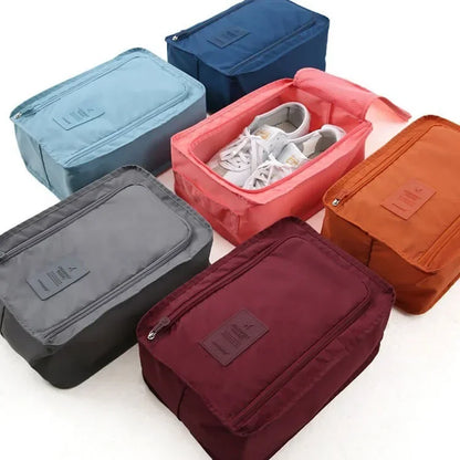 Multifunctional Waterproof Travel Bag – Portable Nylon Organizer for Shoes, Clothing, and Storage Pouch