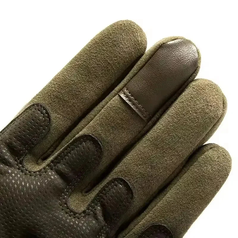 Touchscreen Motorcycle Riding Gloves - Breathable Full-Finger Spring & Summer Motocross Gloves