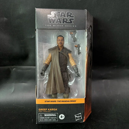 Star Wars Action Figures - Hasbro Black Series Obi-Wan, Darth Vader, Cal Kestis, Boba Fett, Luke & Mandalorian Collectible Toys