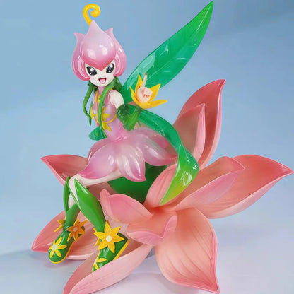 17cm Digimon Adventure Lilimon Anime Figure – Cute Collectible Desktop Toy Gift for Kids