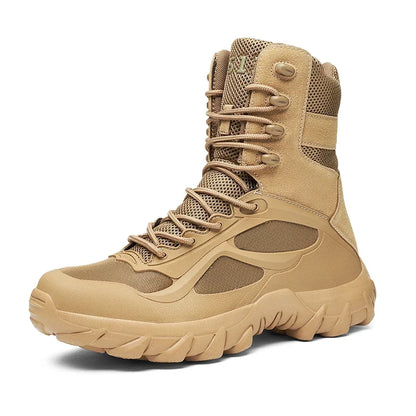 Men's Tactical Boots - Lightweight Autumn Special Forces Field Boots, Non-Slip Outdoor Shoes for Men (Zapatillas Hombre)