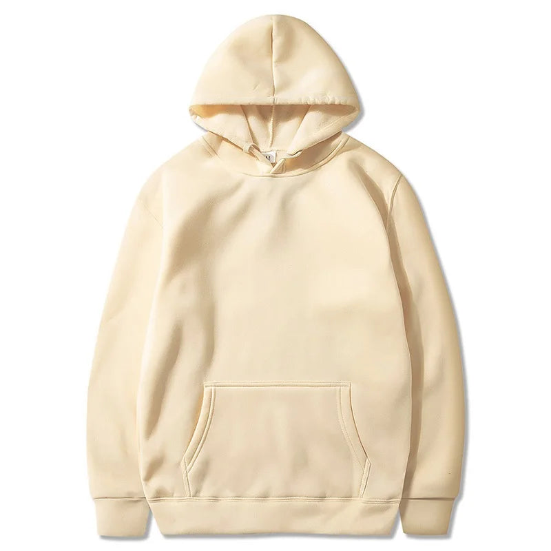 Solid Color Pocket Hoodie Sweatshirt - Unisex Casual Sports Pullover For Men And Women Multi Color Fashion Wear