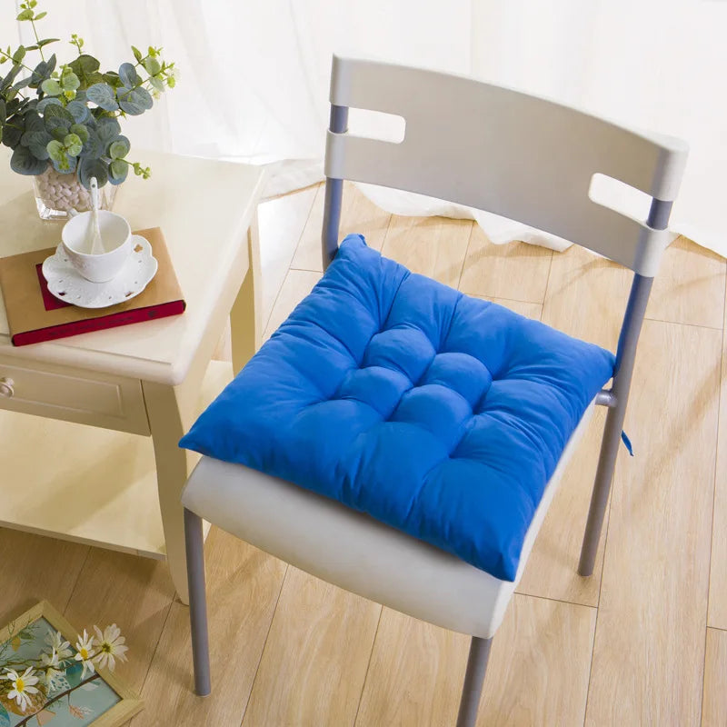 2pcs Thick Comfortable Chair Cushion - Non-Slip Seat Pad for Home Office & Dining Chairs
