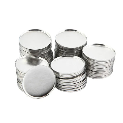 100 Set Blank Badge Button Maker Supplies Kit – DIY Pin Button Parts for 25mm–58mm Pin Badge Press Machine Accessories