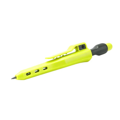 2.8mm Mechanical Carpenter Pencil - Deep-Hole Marker with Built-In Sharpener for Woodworking & Construction