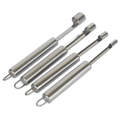 Stainless Steel Fruit Corer & Apple Seed Remover – Home Vegetable Tool for Pear, Red Dates, Hawthorn, and Kitchen Accessories