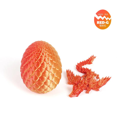 3D Printed Dragon Desktop Ornament – Fantasy Animal Figurine for Home & Office Decor, Christmas Gift