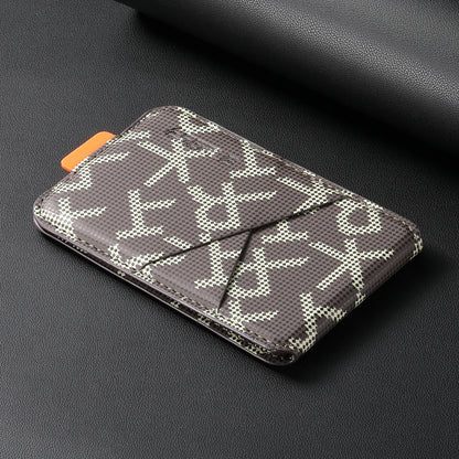 MagSafe Leather Wallet - Magnetic iPhone Card Holder with Strong Magnet