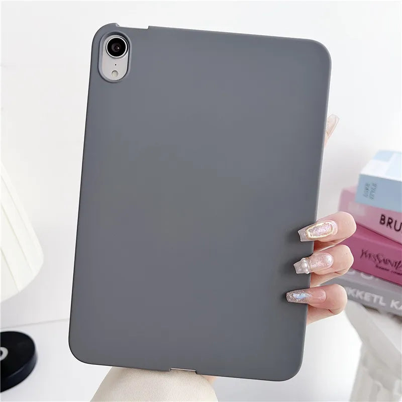 Soft Skin-Friendly iPad Case - Protective Cover for iPad Pro, Air, Mini and 10th/9th/8th/7th Gen