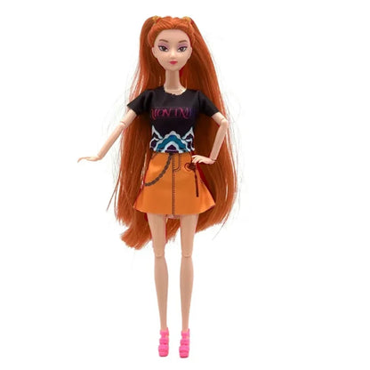 2025 Kpop Demon Hunters Doll Set – Rumi, Mira & Zoey Action Figures for Girls, DIY Plastic Princess Toys