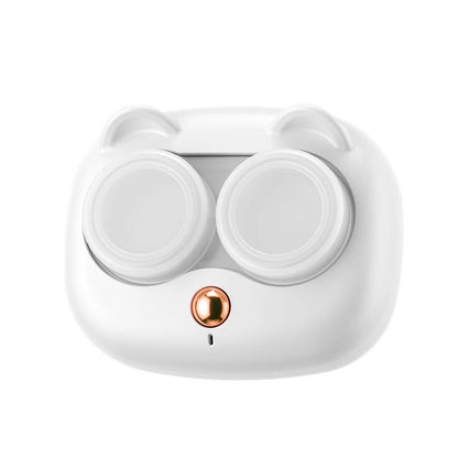 Portable Ultrasonic Contact Lens Cleaner Case – Removable Box Cleaning Machine for Removing Tear Protein & Lens Hygiene Care