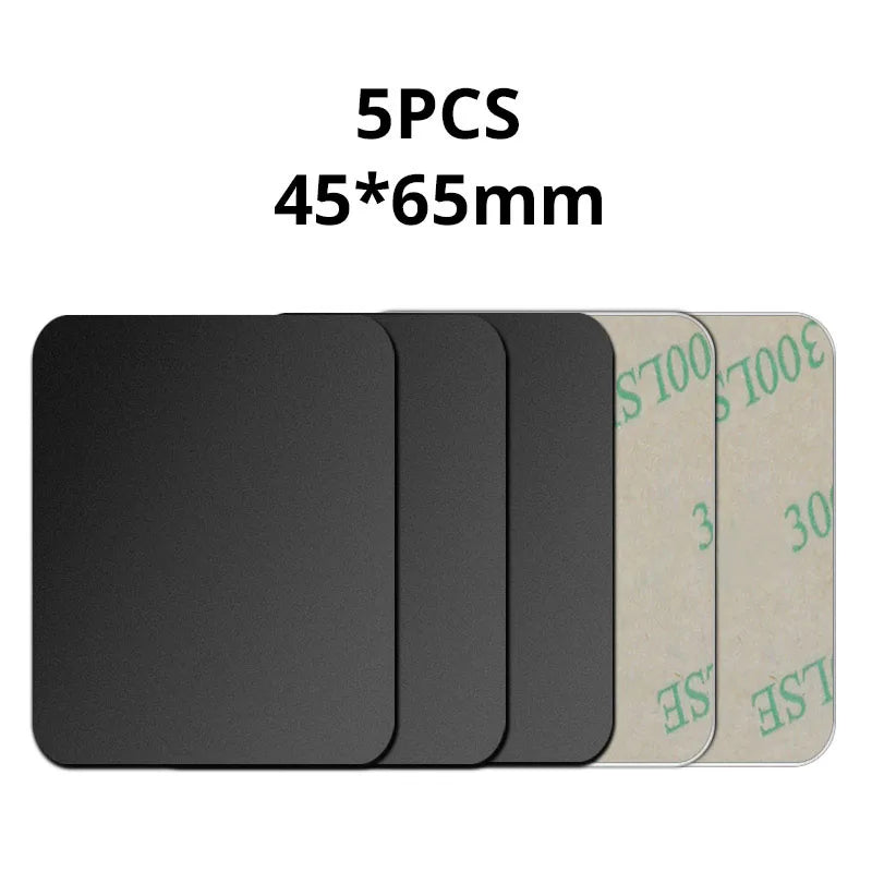 Universal Magnetic Phone Mount Metal Plate - Iron Sheet Sticker for Car Phone Holder Stand