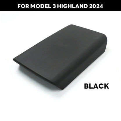 TPE Soft Center Console Armrest Cover for Tesla Model Y (2025 Juniper) & Model 3 Highland (2024) Interior Accessories