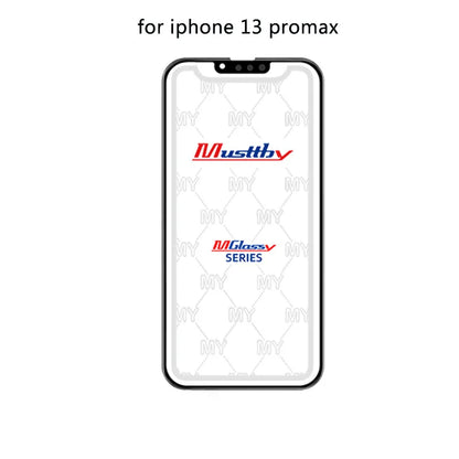 Musttby 5PCS Front Outer Glass + OCA for iPhone — 1:1 Original Touch Screen Repair for iPhone 11/12/13/14 Pro & X/XS Max