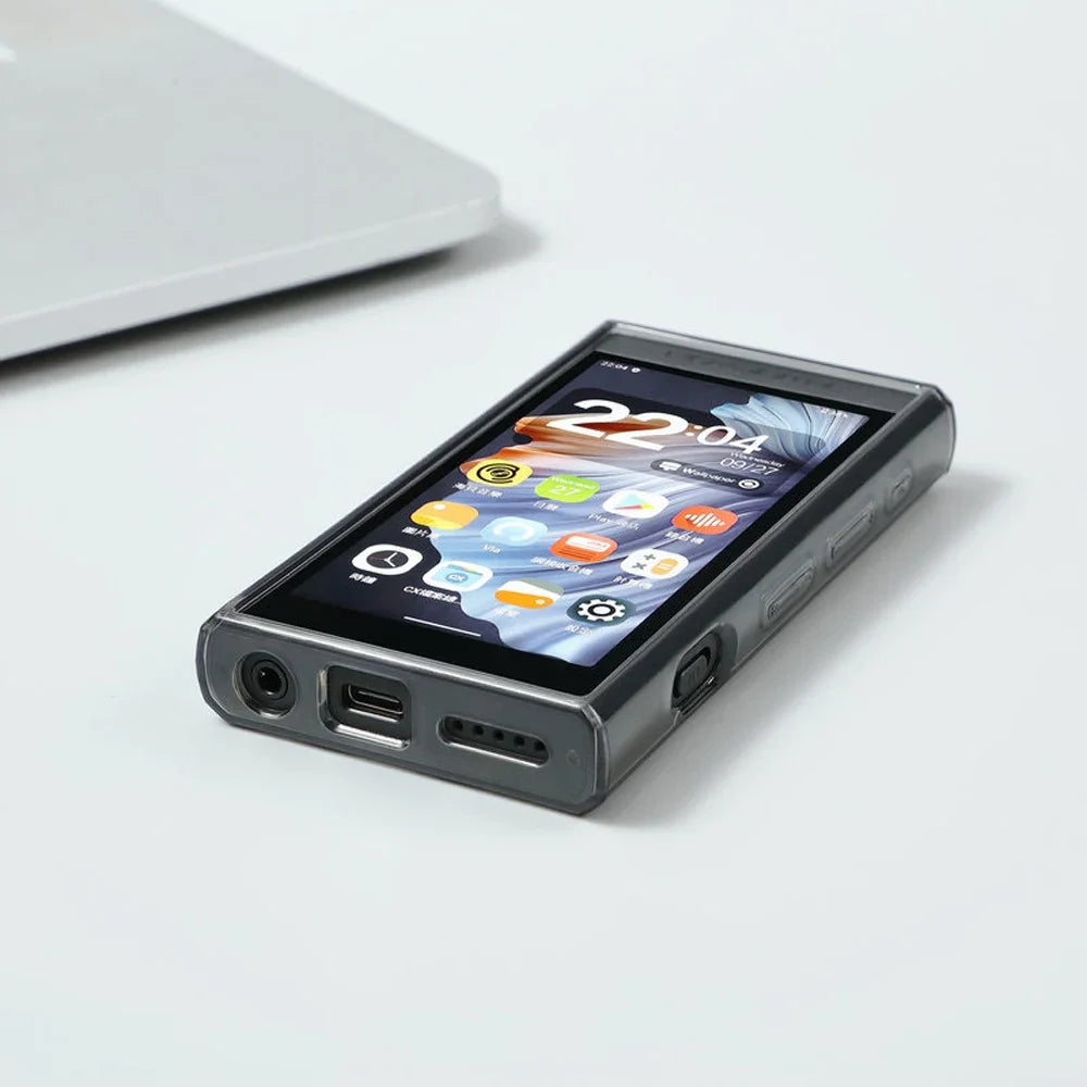 HiBy M300 TPU Case - Crystal Clear Soft Protective Cover for HiFi Digital Music Player