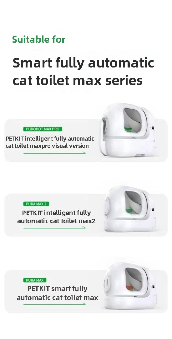 Petkit Smart Cat Toilet Curtain 2.0 – Magnetic Dustproof Litter Box Accessory, Compatible with MAX, MAX 2 & MAX Pro
