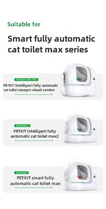 Petkit Smart Cat Toilet Curtain 2.0 – Magnetic Dustproof Litter Box Accessory, Compatible with MAX, MAX 2 & MAX Pro