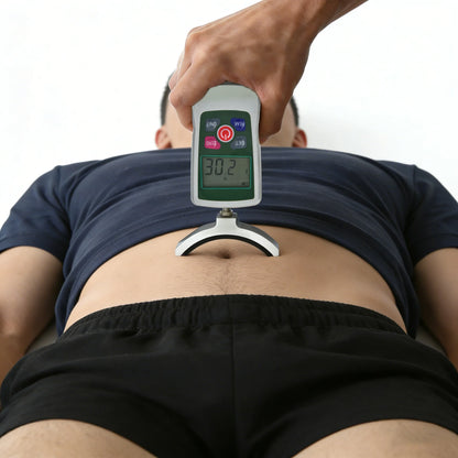 ALIYIQI 500N Digital Force Gauge - Handheld Push Pull Dynamometer for Muscle Strength Testing Sports & Rehabilitation