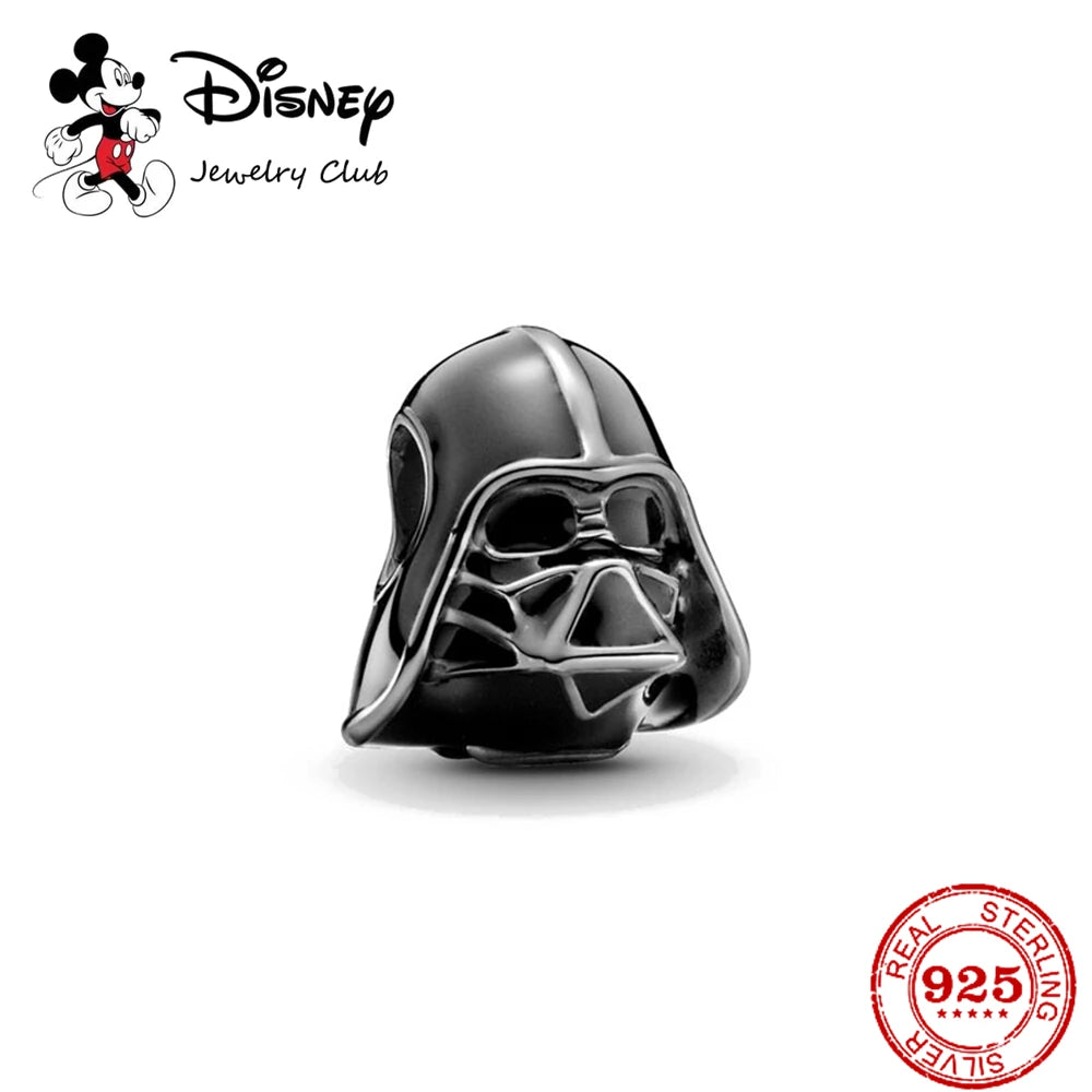 New 925 Sterling Silver Mickey Minnie Vinnie Charm – Beaded Fit for Original Pendant Bracelet, DIY Ladies Jewelry