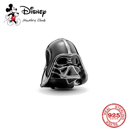 New 925 Sterling Silver Mickey Minnie Vinnie Charm – Beaded Fit for Original Pendant Bracelet, DIY Ladies Jewelry