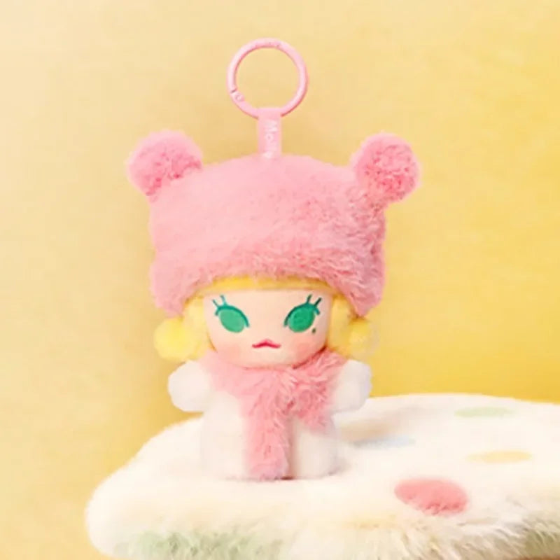 POP MART POPBEAN Fluffy Cozy Plush Pendant – Mystery Blind Box Toy Ornament