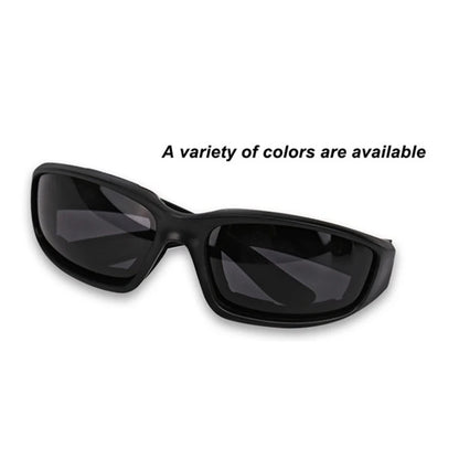 Universal Polarized Motorcycle Sunglasses - UV400 Anti-Fog Clear Lens Moto Goggles for Riding and Wind Protection