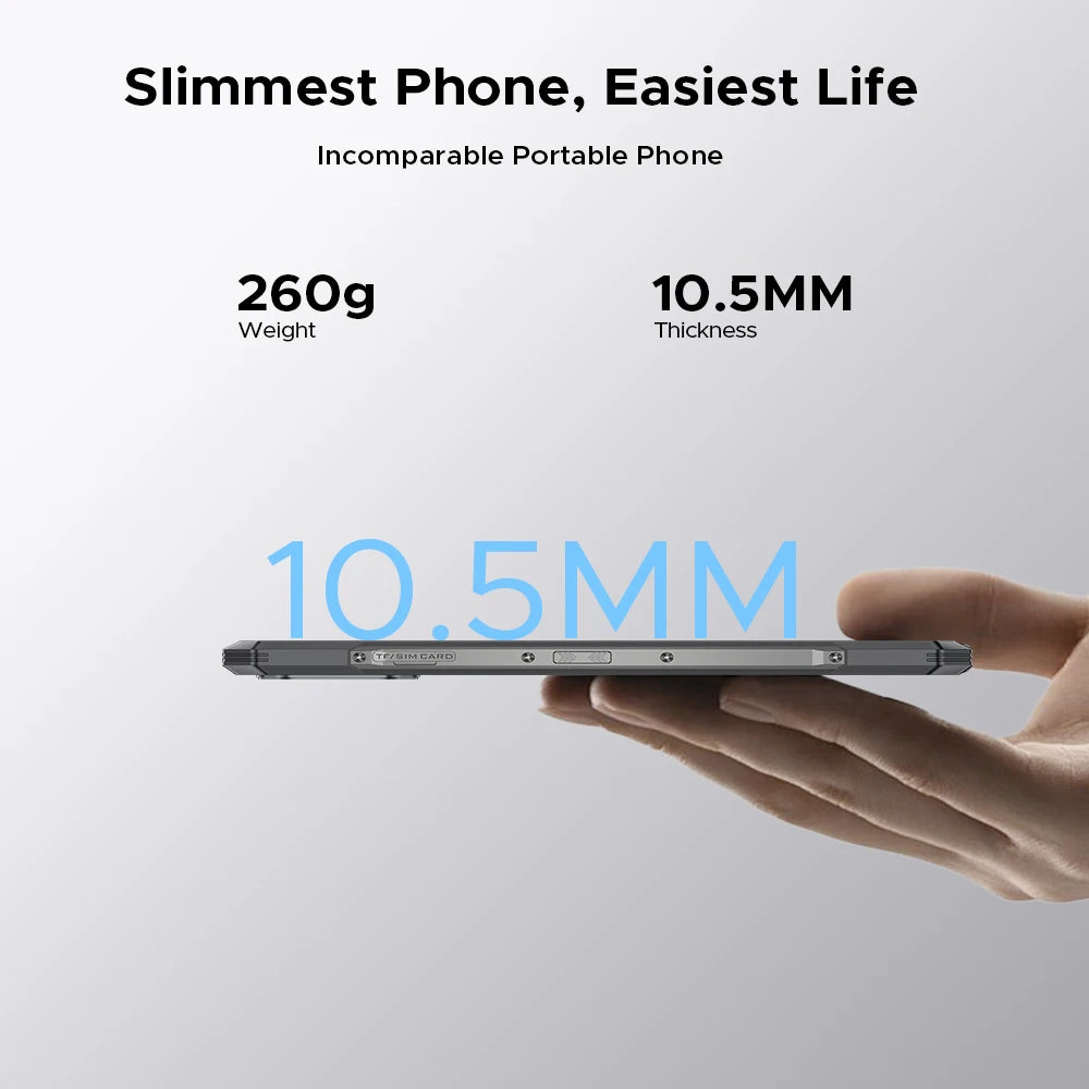 DOOGEE Blade GT Rugged Phone | 6.72'' FHD+, 120Hz LED Light, 12GB RAM, 256GB ROM, 5500mAh Battery, Android 14   2/2