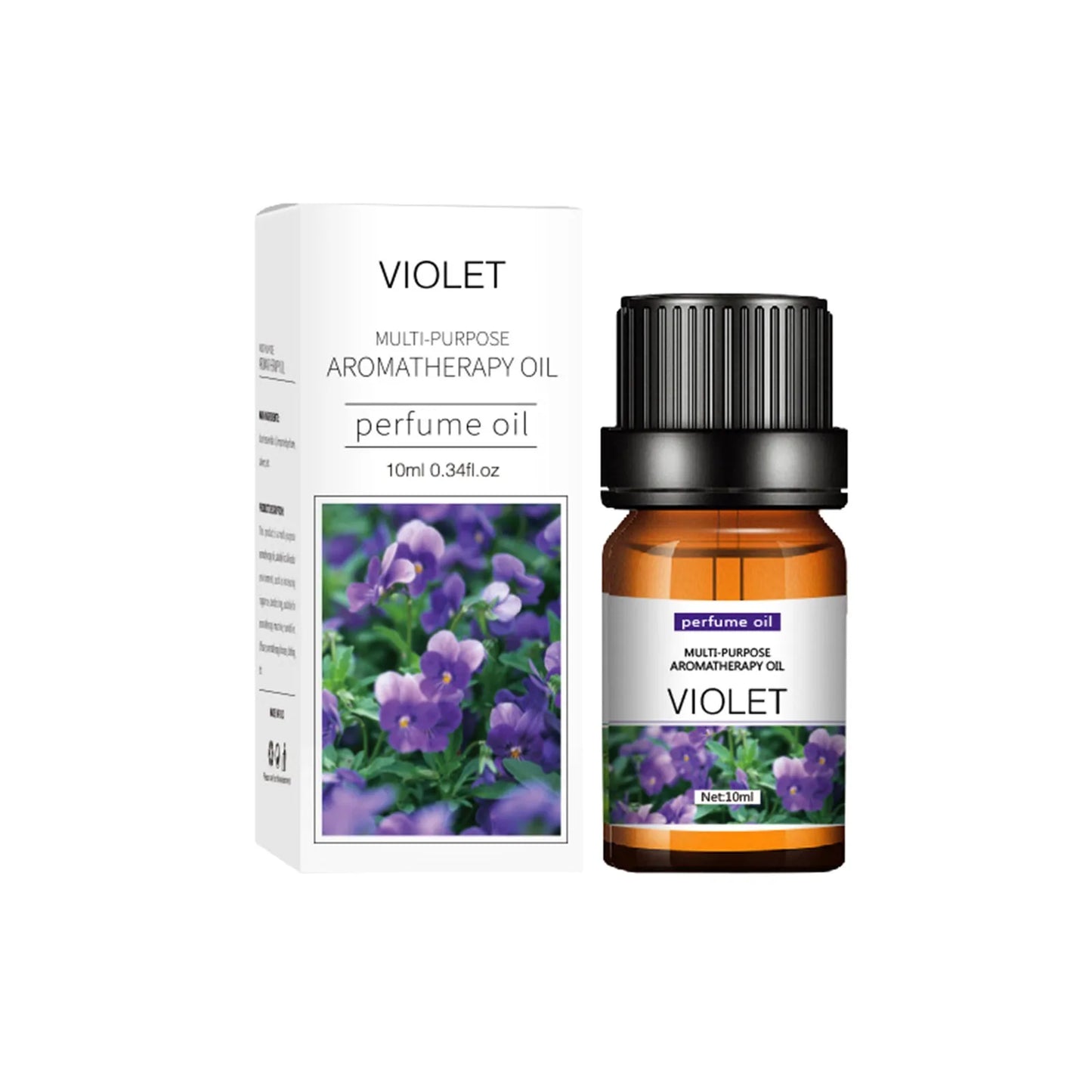 Flower Fruit Essential Oil – Water-Soluble Stress Relief for Humidifiers, Aroma Diffusers, Fragrance Lamps & Air Freshening Aromatherapy