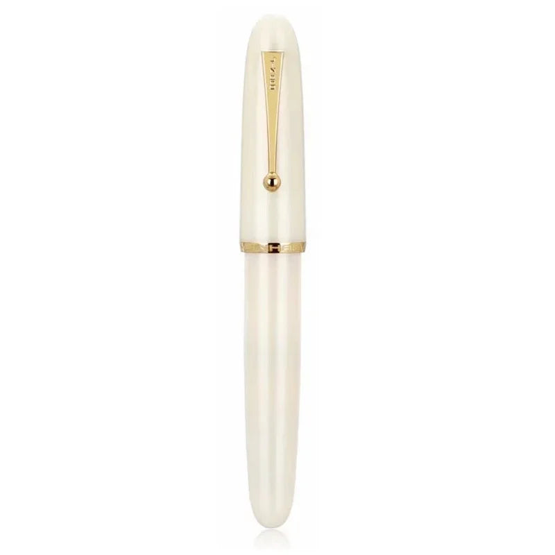 Luxury JinHao 9019 Dadao Fountain Pen – Transparent Acrylic Spin Design, 40mm Nib for Office & School Writing Supplies