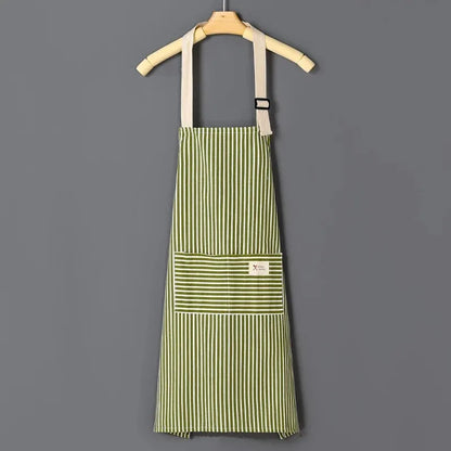 Kitchen Cooking & Baking Apron - Durable, Easy-Clean Protective Apron for Home Kitchens and Catering Services