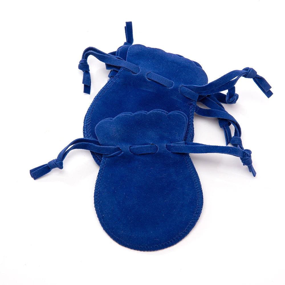 10PCS Small Velvet Jewelry Pouches – Drawstring Bags for Rings, Earrings, Candy, Gift Packaging, Display & Business Supplies