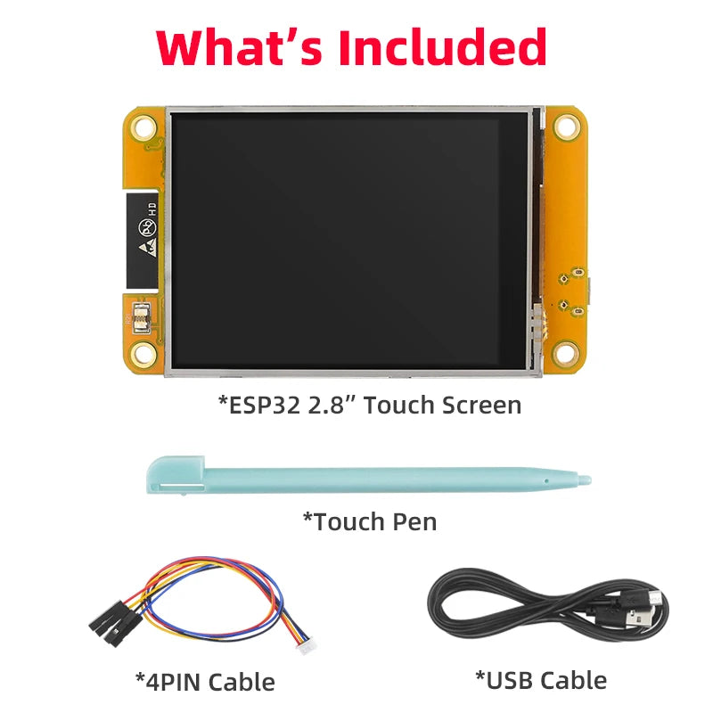 ESP32 Bruce CYD Wireless Module - Wi-Fi, Bluetooth, NFC, GNSS & PN532 Network Security Development Board