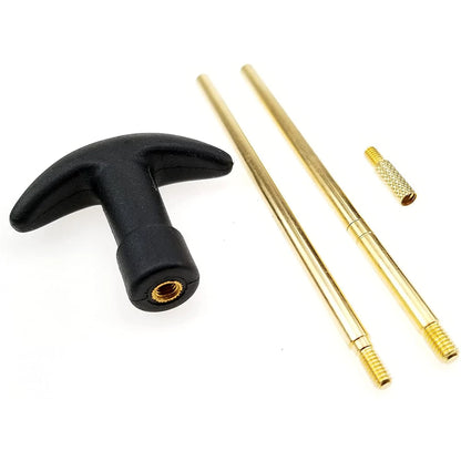 16PCS Tactical Gun Cleaning Kit – Universal Brass Rod for Handgun & Pistol Barrel Cleaning (.22/9mm/.40/.357 Caliber)