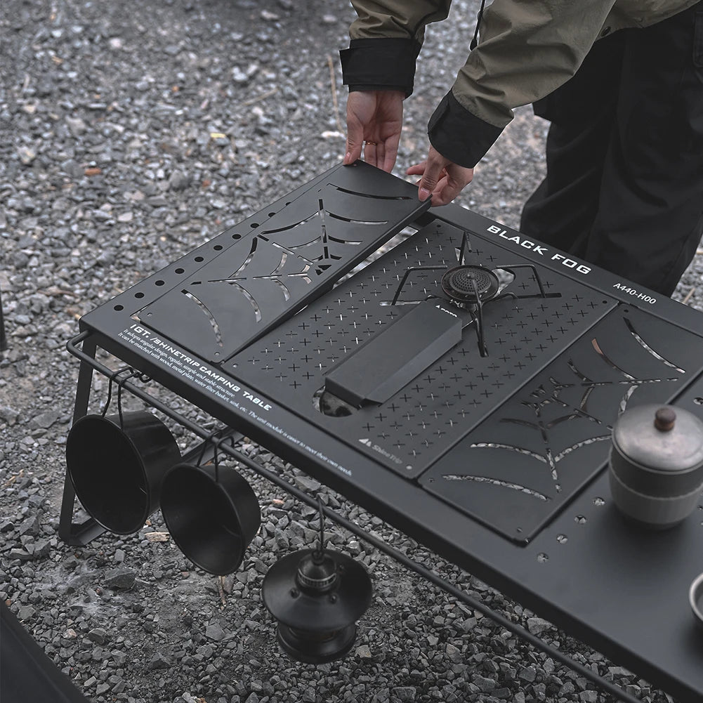 Detachable Stainless Steel Spider Stove Table Board – Flexible Drain Basket for IGT Series