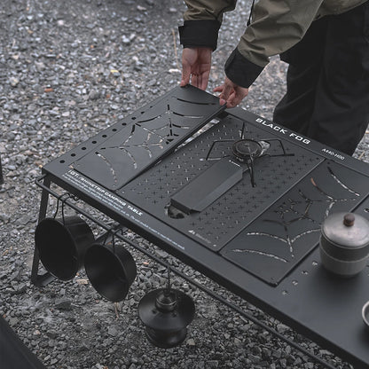 Detachable Stainless Steel Spider Stove Table Board – Flexible Drain Basket for IGT Series