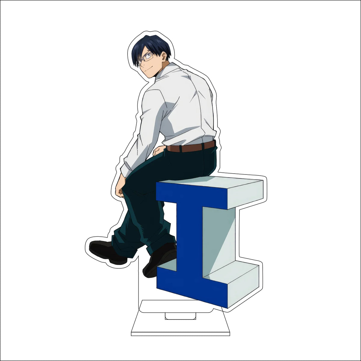 My Hero Academia 16cm Acrylic Figure Stand - Ochaco Uraraka, Shoto Todoroki, and Izuku Midoriya Anime Collectible Decor Gift