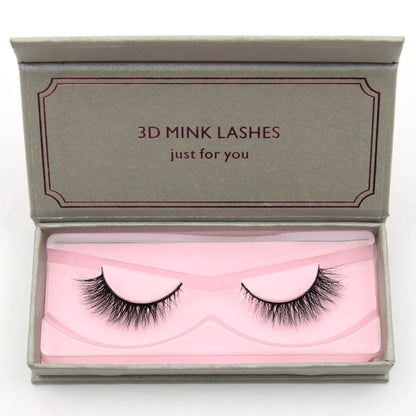 Visofree 3D Mink Lashes – High Volume Natural Black False Eyelashes #108, #109, #110