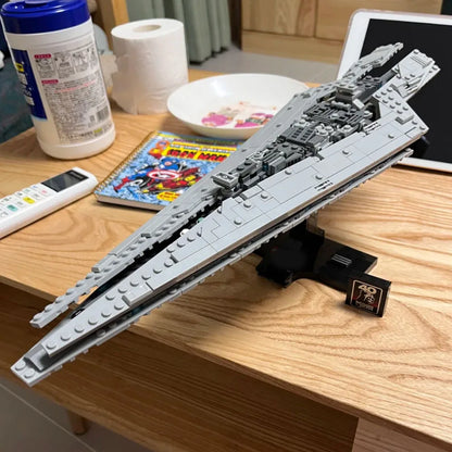 MOC 630PCS Executor Super Spaceship Building Blocks – Model Bricks Toy for Kids, Birthday & Festival Party Gift