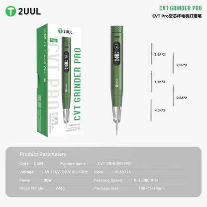 2UUL DA85 CVT Grinder Pro Polishing Pen – Multi-Function Phone Repair Tool for Screen Polishing, Grinding & Device Disassembly