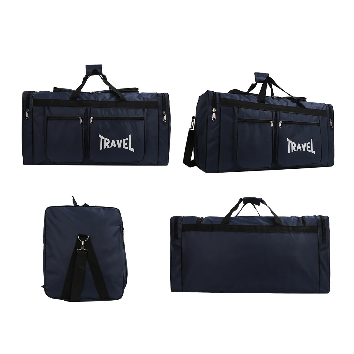Foldable Travel Bag Y36A – Large Capacity Waterproof Business & Sports Duffel, Wear-Resistant Portable Handbag