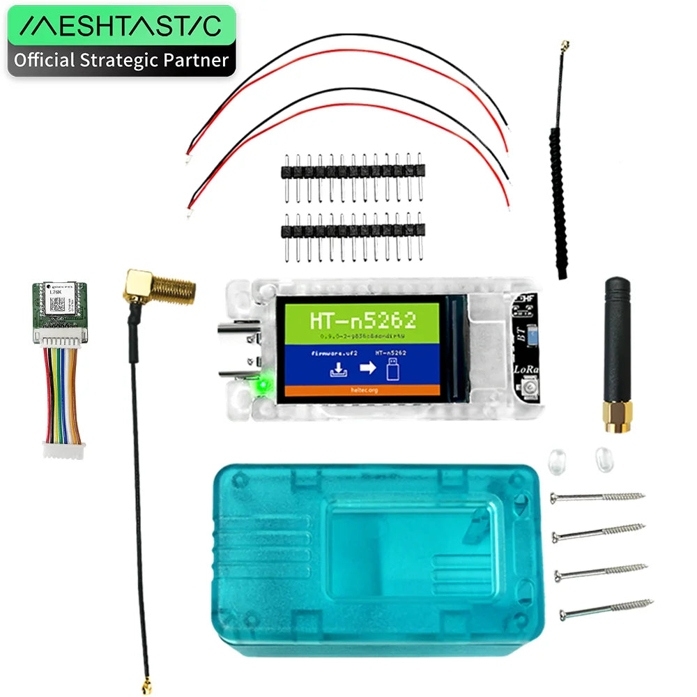 Heltec Meshtastic T114 V2 Tracker – Nordic nRF52840 SX1262 LoRaWAN Dev Board with 1.14" TFT Display, Low Power BLE
