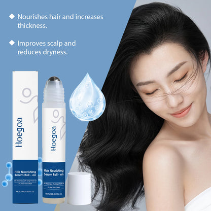 Rosemary Hair Nourishing Serum Roll-On - Scalp Care and Hair Strengthening Essence