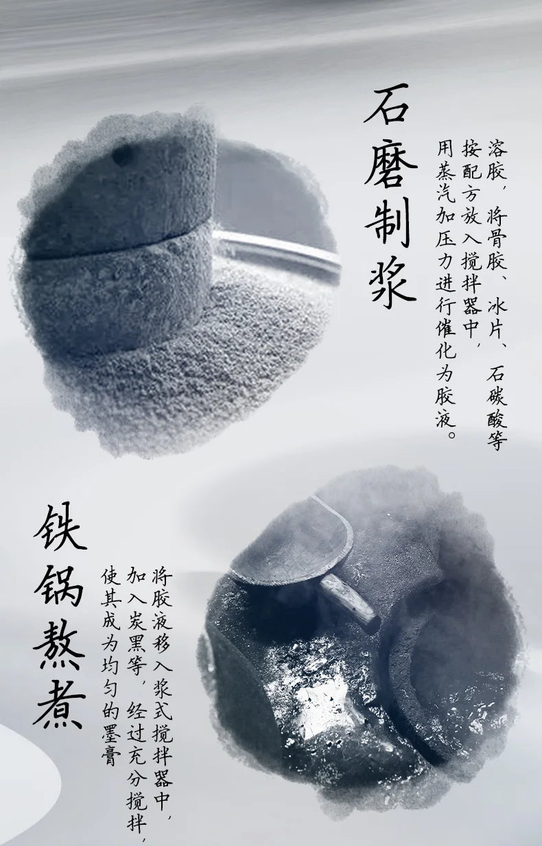 Yidege Professional Chinese Sumi Ink — Refined Black Liquid for Calligraphy & Brush Painting, 100g/250g/500g