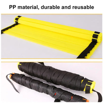 Agility Training Ladder - Nylon Speed & Flexibility Training Equipment for Football, Sports & Fitness