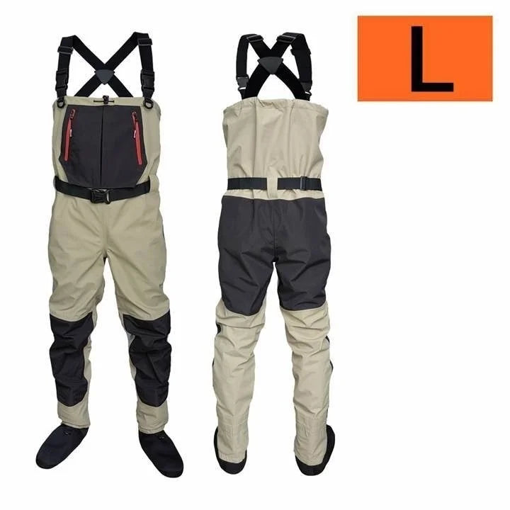 Fly Fishing Waders for Kids & Adults – Neoprene Foot, Quick-Dry, Waterproof & Breathable for Men, Rafting & Hunting