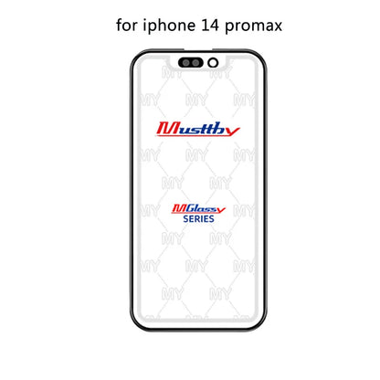 Musttby 5PCS Front Outer Glass + OCA for iPhone — 1:1 Original Touch Screen Repair for iPhone 11/12/13/14 Pro & X/XS Max