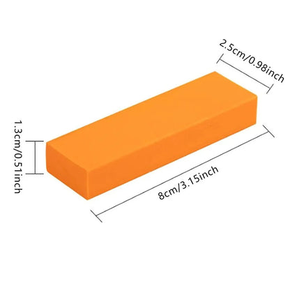 Limescale Eraser Cleaning Brush - Rubber Rust and Mineral Deposit Remover for Kitchen, Bathroom, Toilets, and Glass Surfaces